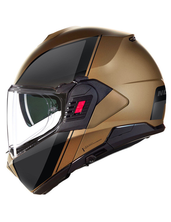 Casco Moto Modular Nolan N120-1 Pintura Especial 342 Bronce/Negro Brillante - 2 Casco Moto Modular Nolan N120-1 Pintura Especial 342 Bronce/Negro Brillante - 2