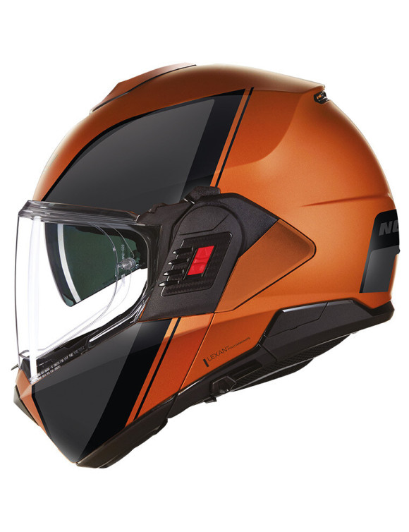 Casque de moto modulaire Nolan N120-1 Peinture spéciale 343 Ocre/Noir brillant - 2 Casque de moto modulaire Nolan N120-1 Peinture spéciale 343 Ocre/Noir brillant - 2
