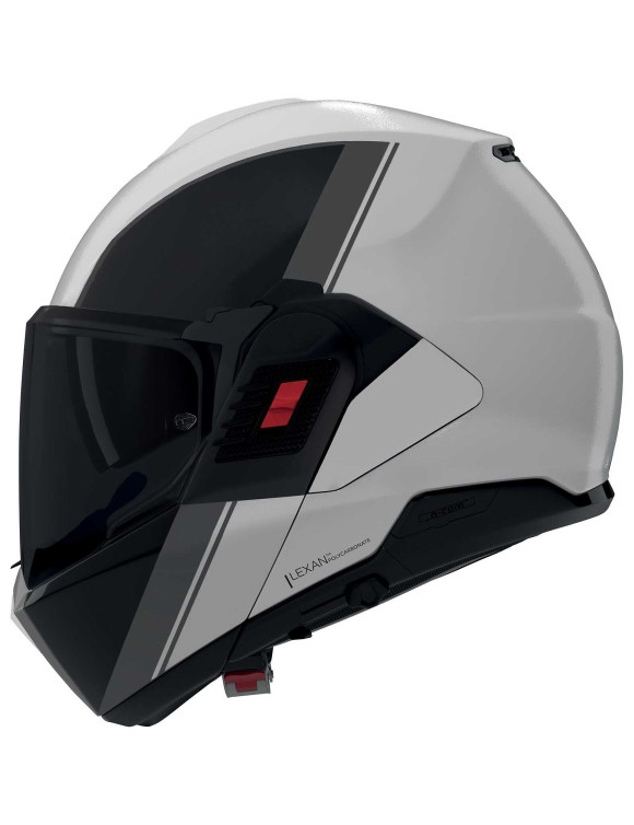 Casco de Moto Modular Nolan N120-1 Pintura Especial 356 Gris/Negro Brillante - 2