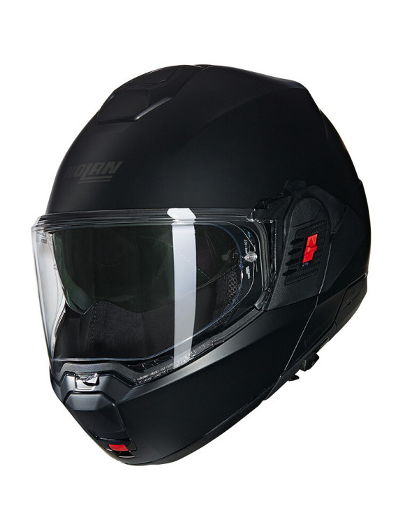 Casco de Moto Modular Nolan N120-1 Classico 302 Negro Mate - 1