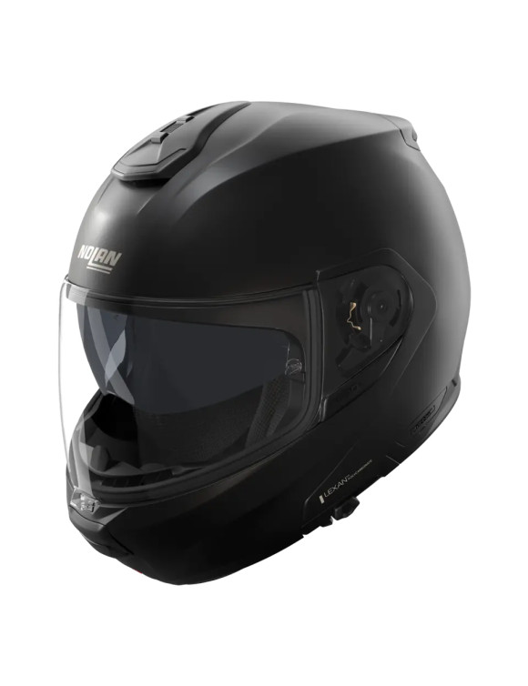 Casque de moto modulaire Nolan N100-6 Classic 302 noir mat - 1 Casque de moto modulaire Nolan N100-6 Classic 302 noir mat - 1