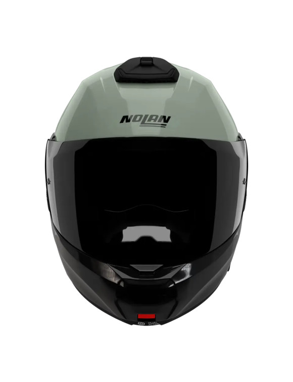 Casco de Moto Modular Nolan N100-6 Pintura Especial 356 Negro/Verde Mate - 3