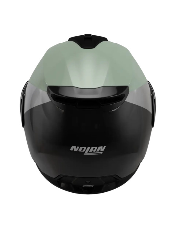 Casco de Moto Modular Nolan N100-6 Pintura Especial 356 Negro/Verde Mate - 7
