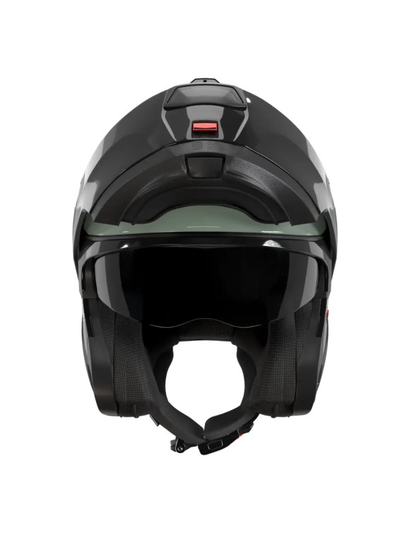 Casco de Moto Modular Nolan N100-6 Pintura Especial 356 Negro/Verde Mate - 5