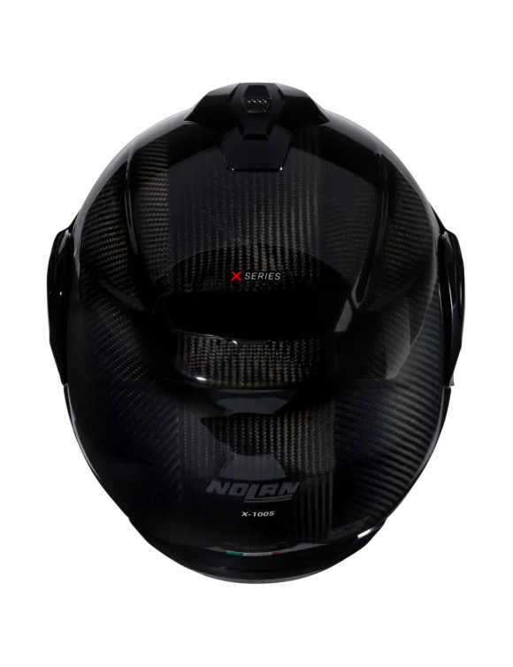 Nolan X-1005 Ultra Carbon Puro 324 Glossy Black Modular Motorcycle Helmet - 5 Nolan X-1005 Ultra Carbon Puro 324 Glossy Black Modular Motorcycle Helmet - 5