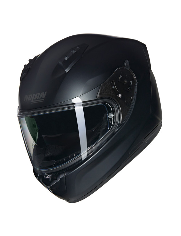 Casque de moto intégral Nolan N60-6 Classic 302 noir mat - 1