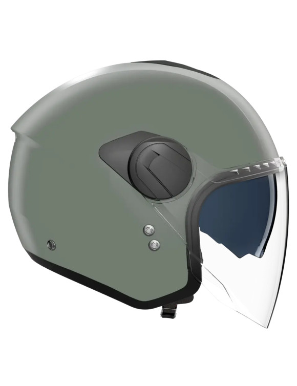Nolan N20-2 Visor Classic Nobile 337 Matte Green Jet Motorcycle Helmet - 4