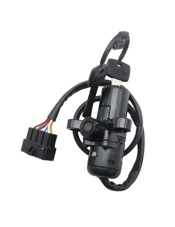 Ignition Switch Assembly with Keys T2505515 for Triumph Daytona 675 / Tiger 1050 - 1