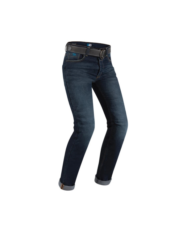 Promojeans Caferacer Herren Motorradjeans mit Twaron® Schutz Blau - 1 Promojeans Caferacer Herren Motorradjeans mit Twaron® Schutz Blau - 1