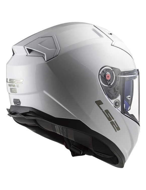 LS2 FF811 Vector II Integral-Motorradhelm, glänzend weiß - 3 LS2 FF811 Vector II Integral-Motorradhelm, glänzend weiß - 3