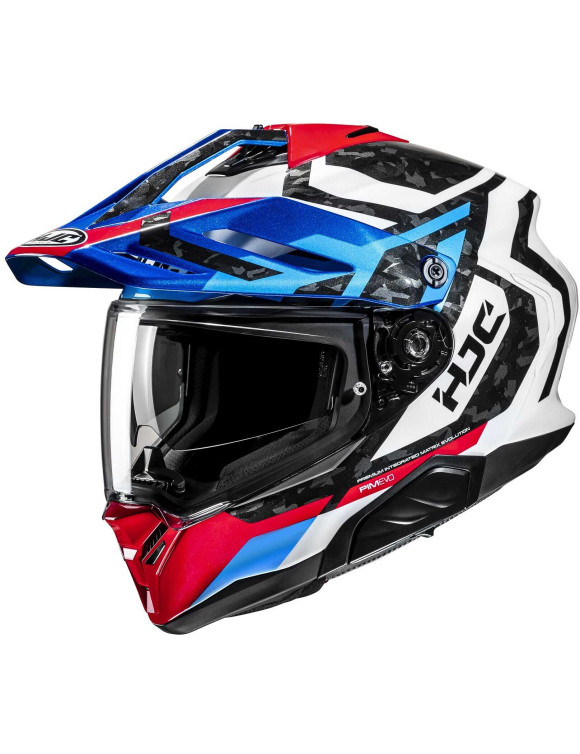 Casco Moto Integrale HJC RPHA60 Dakar MC21 Blue/White/Red Lucido - 1 Casco Moto Integrale HJC RPHA60 Dakar MC21 Blue/White/Red Lucido - 1