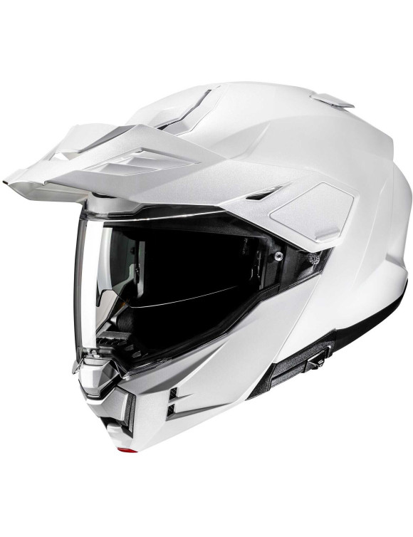 Casco Moto Modulare HJC I80 Solid Pearl White Lucido - 1