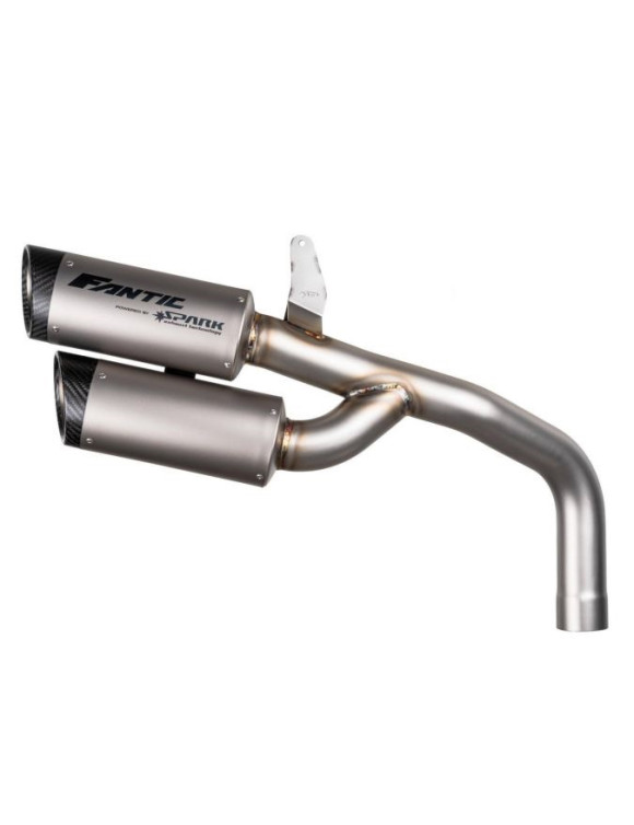 Zugelassene Titan-Schalldämpfer - Fantic by Spark V2358005 für Caballero 700 - 1 Zugelassene Titan-Schalldämpfer - Fantic by Spark V2358005 für Caballero 700 - 1