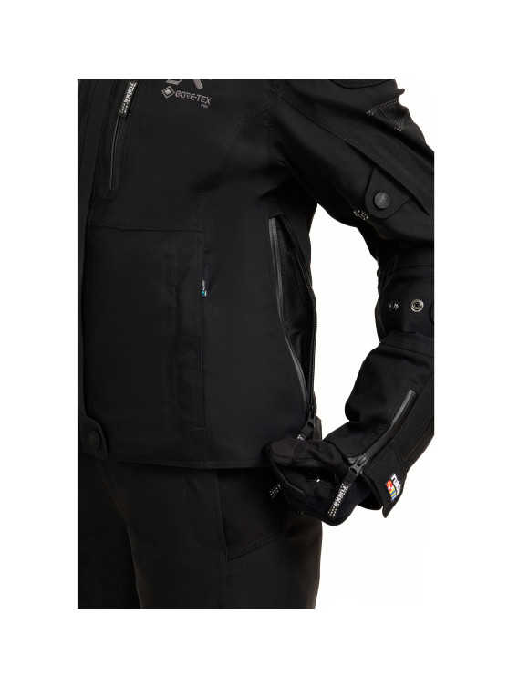 Giacca Moto In Denim NYDJ Donna Trisha – Taglia XL, Nera, Nuova Con Etichette - Foto 2
