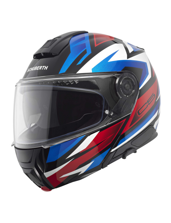 Casco Modular de Moto Schuberth C5 Zenith Azul Brillante - 1
