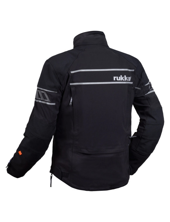 Rukka Rapto-R JKT Black/White 990 Men's Touring Motorcycle Jacket - 2 Rukka Rapto-R JKT Black/White 990 Men's Touring Motorcycle Jacket - 2