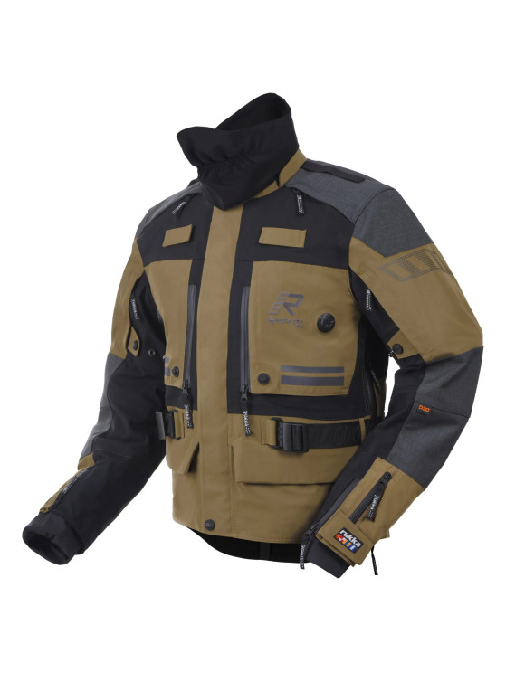 Veste Moto Touring Homme Rukka TitanTrail-R Kaki Foncé - 1 Veste Moto Touring Homme Rukka TitanTrail-R Kaki Foncé - 1