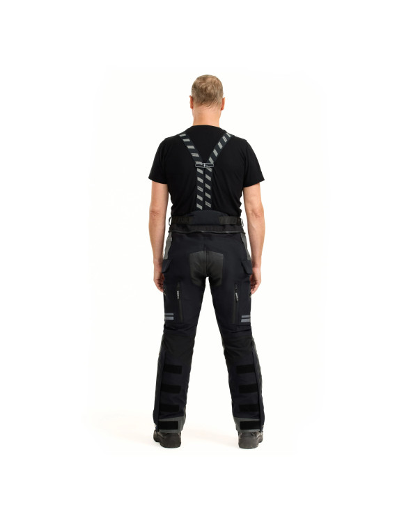 Pantaloni Moto da Uomo Touring Versione Corta Rukka TitanTrail-R Black/Grey - 3 Pantaloni Moto da Uomo Touring Versione Corta Rukka TitanTrail-R Black/Grey - 3