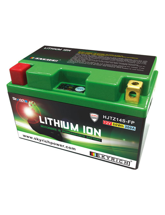 Batteria moto litio 12v 60wh 300a Skyritch hjtz14s-fp pronta all'uso - 1 Batteria moto litio 12v 60wh 300a Skyritch hjtz14s-fp pronta all'uso - 1