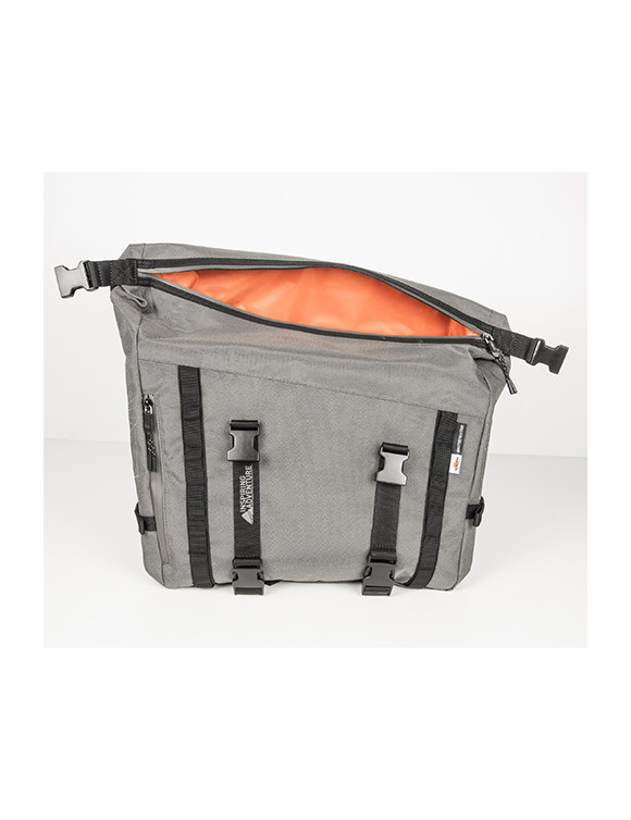 Paire Sacoches Latérales Kappa RA316 Canvas Gris Imperméables - 4