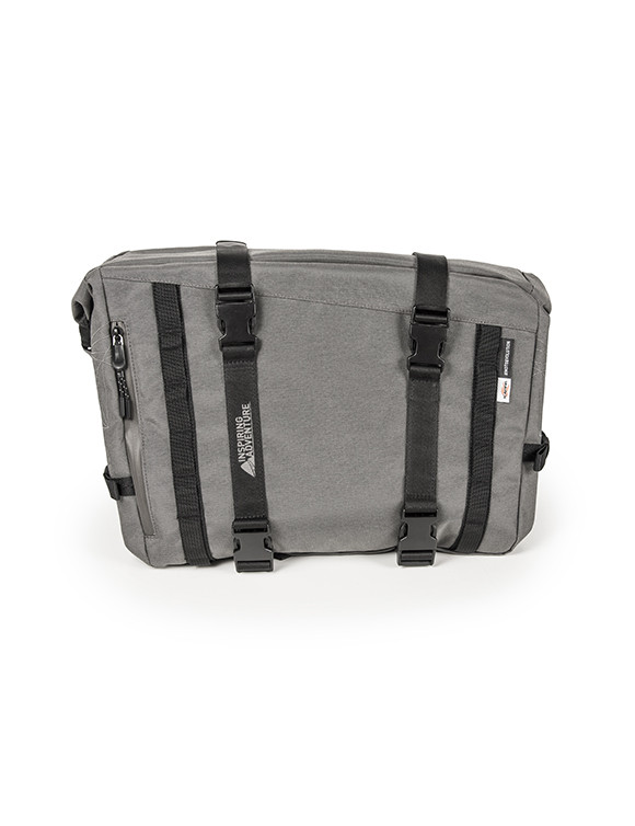 Coppia Borse Laterali Kappa RA316 Canvas Grigio Impermeabili - 5