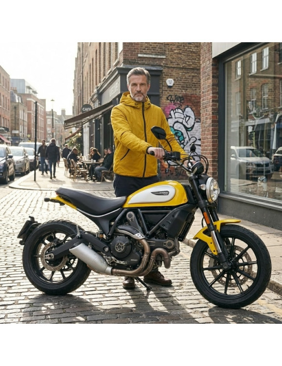 Cazadora Original Ducati SCR Refrigewear para Hombre Amarillo - 4