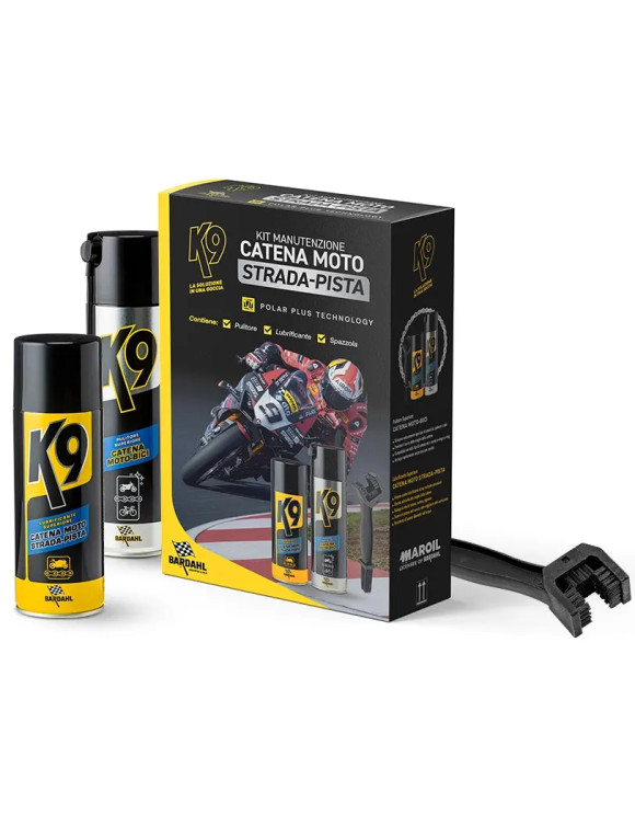 Kit Entretien Chaîne Bardahl K9 657060 Line Moto Route Piste - 1 Kit Entretien Chaîne Bardahl K9 657060 Line Moto Route Piste - 1