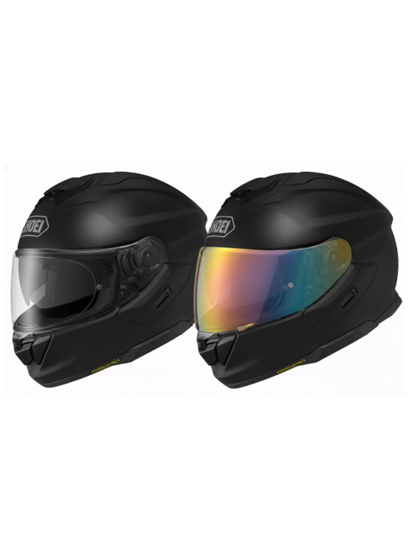 Verspiegeltes Motorradvisier Shoei CNS-1C Spectra Fire Orange - 2
