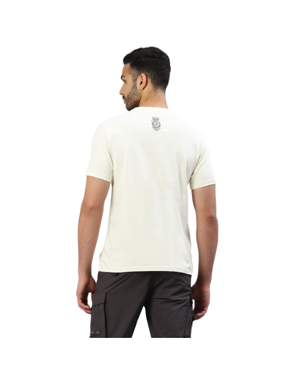 T-shirt Homme Royal Enfield Pioneer Blanc - 4