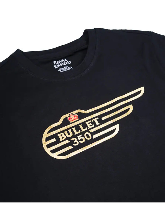 T-shirt Homme Royal Enfield Bullet 350 Noir - 3
