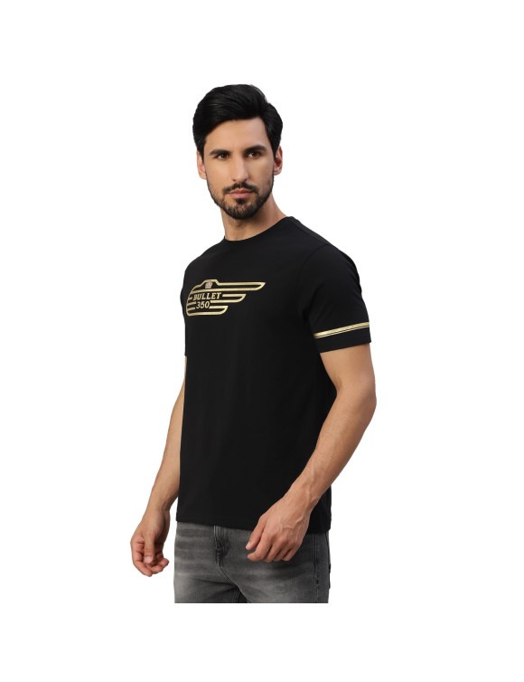 Royal Enfield Bullet 350 Men's T-shirt Black - 9