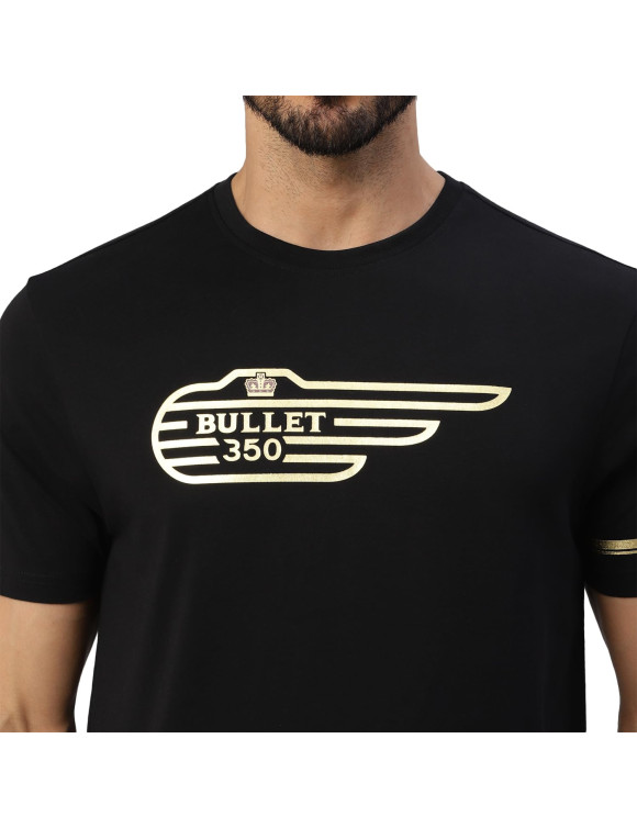 T-shirt Homme Royal Enfield Bullet 350 Noir - 2