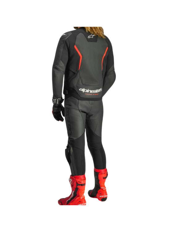 Alpinestars GP Force V2 Herren Motorradjacke - Black/Fluo Red - 5
