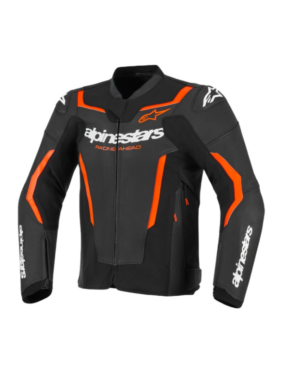Blouson Moto Homme Alpinestars GP Force V2 - Black/Fluo Red - 1