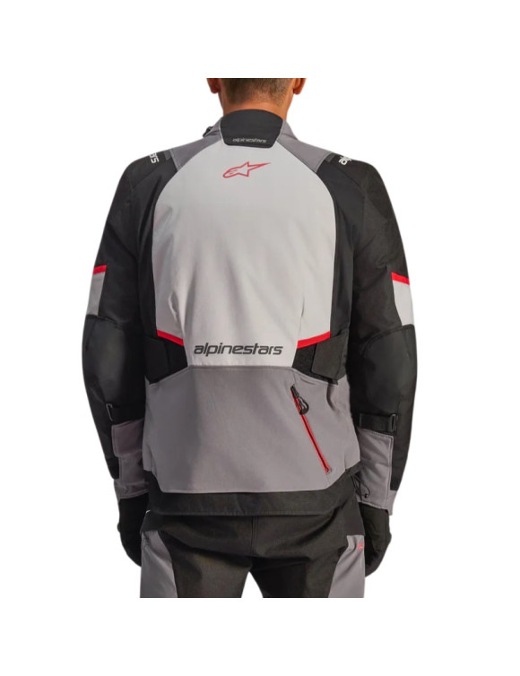 Giacca Moto da Uomo Alpinestars Andes V4 Drystar® Grey/Red - 2 Giacca Moto da Uomo Alpinestars Andes V4 Drystar® Grey/Red - 2