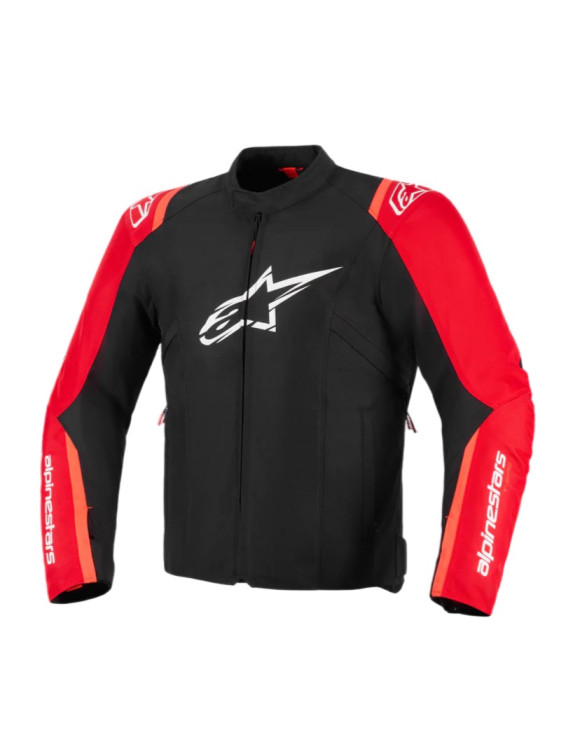 Alpinestars T-SPS V2 Men's Motorcycle Jacket - Black/Red - 1 Alpinestars T-SPS V2 Men's Motorcycle Jacket - Black/Red - 1