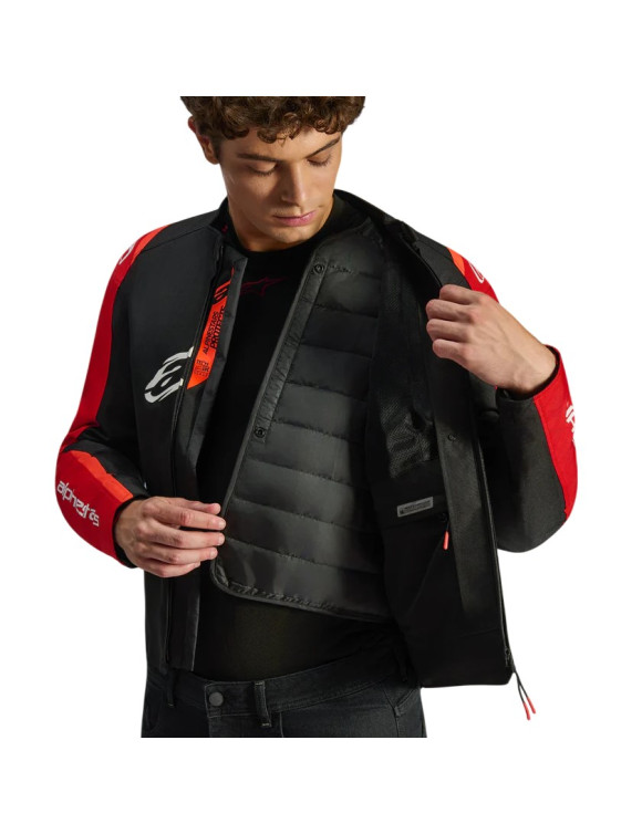 Alpinestars T-SPS V2 Men's Motorcycle Jacket - Black/Red - 4 Alpinestars T-SPS V2 Men's Motorcycle Jacket - Black/Red - 4