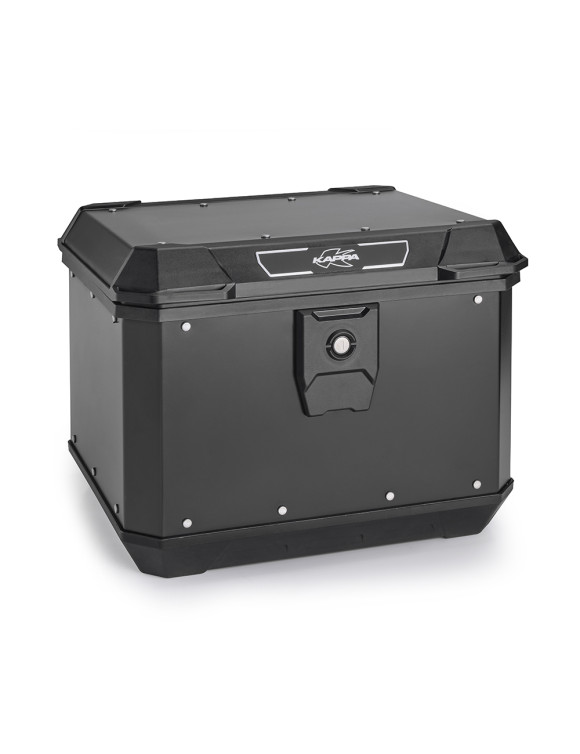 Baúl Kappa KMX500B K’METROBOX Monolock 50 Litros Negro Mate - 1 Baúl Kappa KMX500B K’METROBOX Monolock 50 Litros Negro Mate - 1