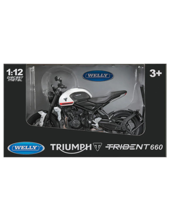 Triumph Trident 660 Modellmotorrad – Maßstab 1:12 (Welly) - 2
