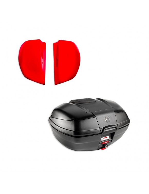 Rear top box with red Covers Ducati Multistrada 96780692A