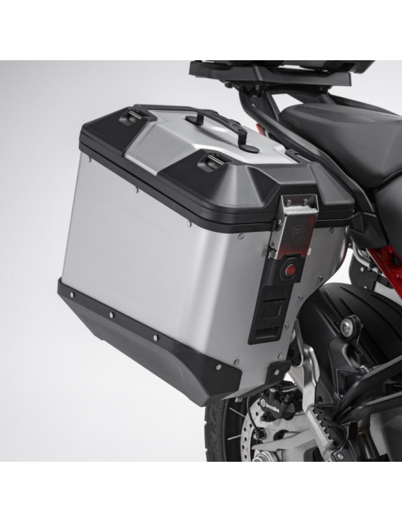 OEM Aluminum Side Panniers Set 96781732AA Ducati Multistrada V2-V4 / Desert X - 2