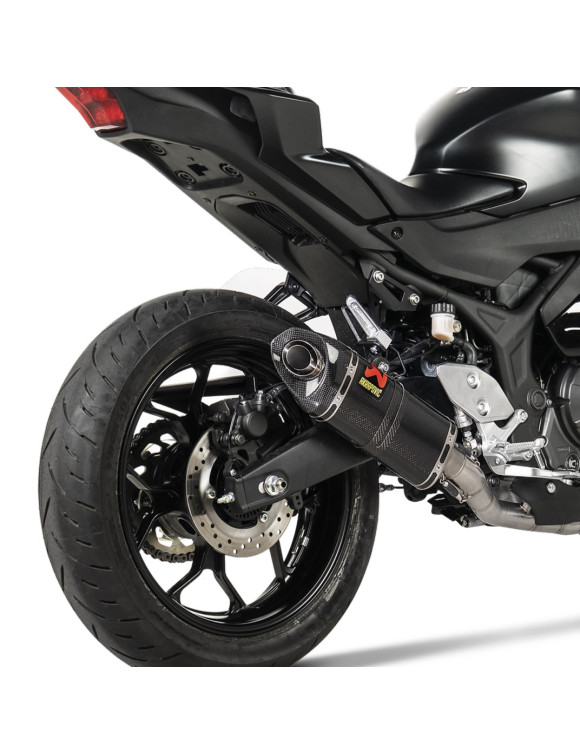 Scarico in Carbonio Akrapovič S-Y3R3-APC per Yamaha MT-03 / YZF-R3 - 3