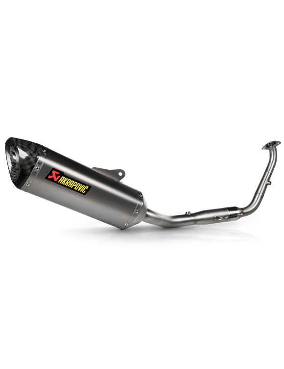 Akrapovič Racing Line (Titanium) Full Exhaust System for Yamaha MT-125 / YZF-R125 | S-Y125R11-HZT - 1