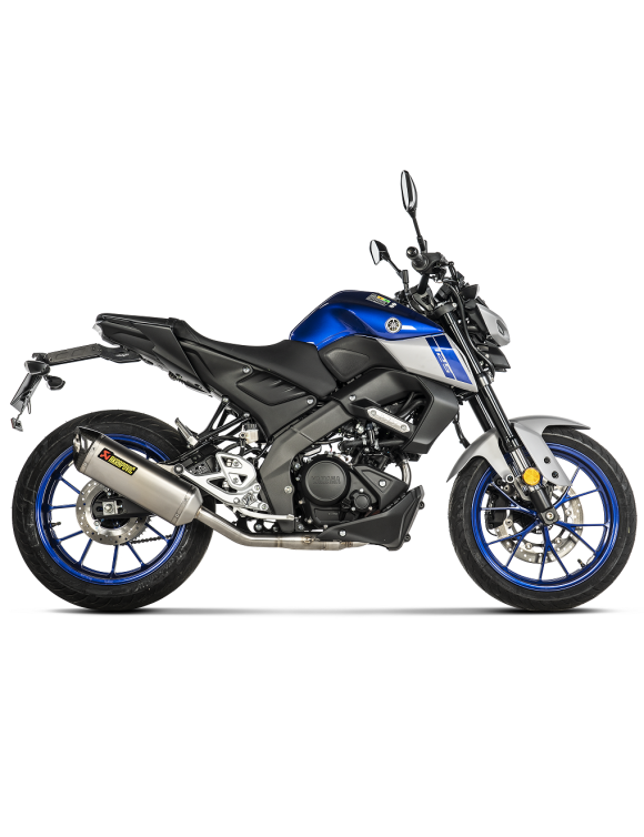 Akrapovič Racing Line (Titanium) Full Exhaust System for Yamaha MT-125 / YZF-R125 | S-Y125R11-HZT - 3