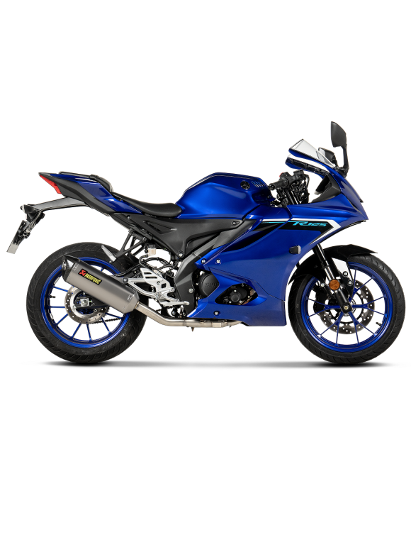 Akrapovič Racing Line (Titanium) Full Exhaust System for Yamaha MT-125 / YZF-R125 | S-Y125R11-HZT - 5