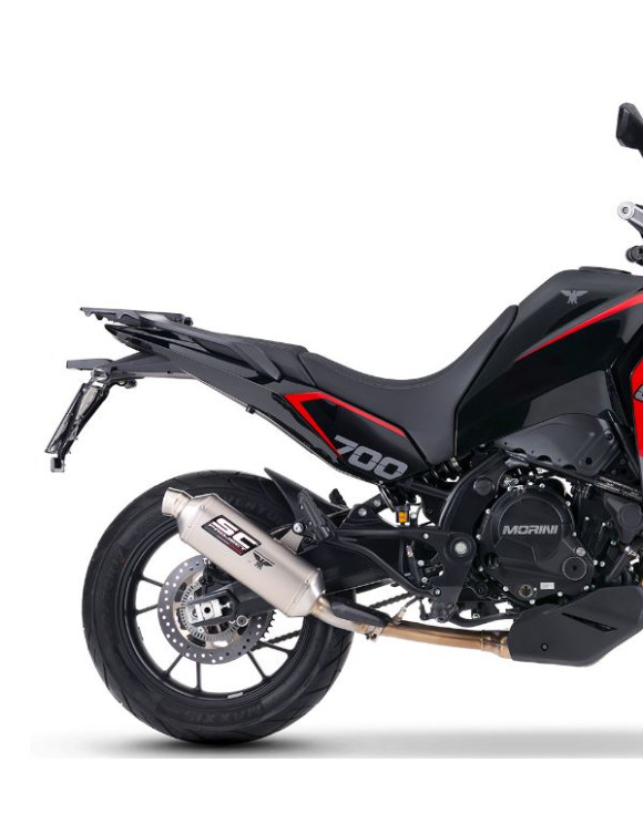 Silenziatore SC-Project Rally Raid Titanium - Moto Morini X-Cape 700 (2025-2026) - 3