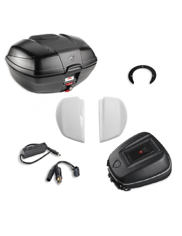 Accessory Kit Ducati Urban Pack with Cover White Multistrada 97980042C