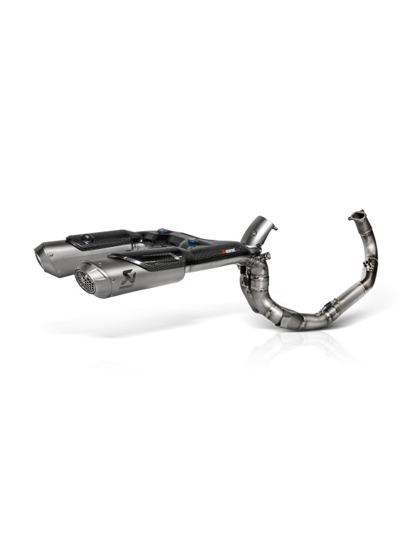 Sistema de escape completo racing Akrapovic Línea Evolution de titanio para Ducati Panigale V2 S y Streetfighter V2 - 1 Sistema de escape completo racing Akrapovic Línea Evolution de titanio para Ducati Panigale V2 S y Streetfighter V2 - 1
