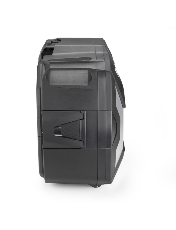 Givi XP01AAA XSpace expandable Monokey case in black with aluminum cover - 2 Givi XP01AAA XSpace expandable Monokey case in black with aluminum cover - 2