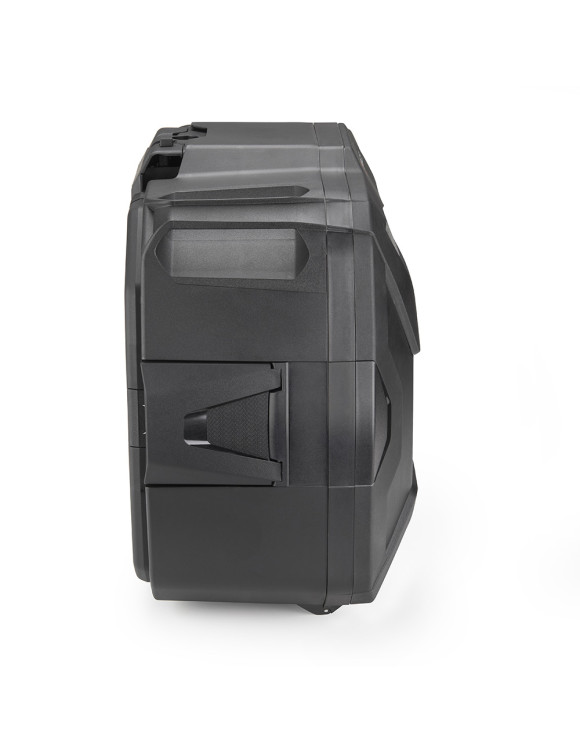 Valigia Monokey espandibile Givi XP01PBA XSpace nera con texture alluminio spazzolato - 2 Valigia Monokey espandibile Givi XP01PBA XSpace nera con texture alluminio spazzolato - 2